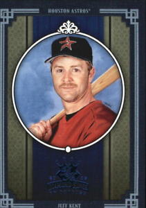 2005 Diamond Kings Framed Blue Houston Astros Baseball Card #106 Jeff Kent/100