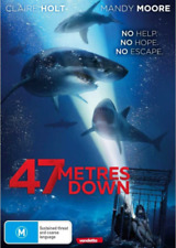 47 Metres Down DVD, (LIKE NEW) REGION 4