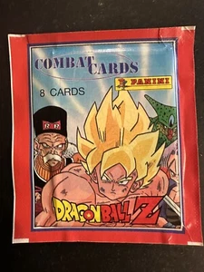 Dragon Ball Z DBZ Factory Sealed packs Combat cards Panini 1998 NEW - Picture 1 of 2