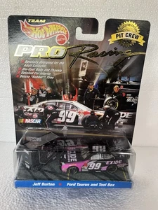 Team Hot Wheels Pit Crew 1998 Ford Taurus W Tool Box Jeff Burton Diecast Model - Picture 1 of 7