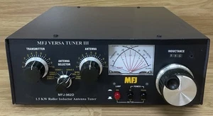CLEAN MFJ-962D Versa Tuner III 1.5 KW Roller Inductor Antenna Tuner - Zdjęcie 1 z 5