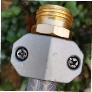2pcs Hose Fittings Aluminum Male Hose Mender For 5/8 In.To 3/4 In.Garden Hose - Picture 1 of 7