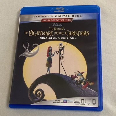 The Nightmare Before Christmas (Blu-ray, 2018) Sing Along Edition - Image 1 of 3