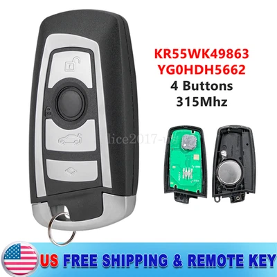 Remote Key Fob for BMW 3 5 Series 528i 535i 550i 2011 2012 2013 2014 2015 CAS4+ - Image 1 of 4