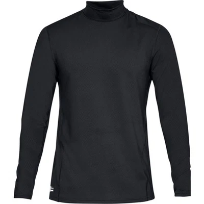 Under Armour 1316935 Men's UA ColdGear Reactor Mock Base Shirt, Black, 3X-Large - Image 1 of 4