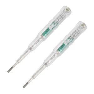 2 Stück 24-250 V Elektriker Stromkreistester Stift, reagiert elektrischer Tester 7171 - Bild 1 von 7