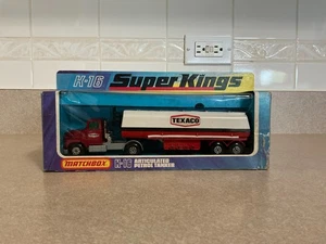  MATCHBOX Super Kings K-16 FORD LTS Articulated Texaco Tanker 1976 NEW IN BOX  - Picture 1 of 2