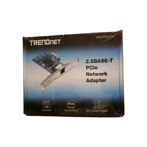 Adaptateur réseau Ethernet filaire TRENDnet 2,5Gase-T PCIe 2,5G - Photo 1/1
