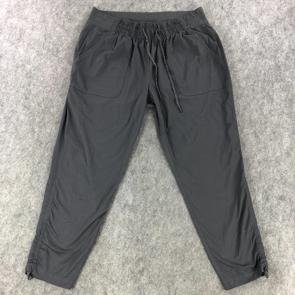 Pantalones de senderismo The North Face para mujer XL gris tiro alto cordón nailon elástico Foto 1 de 4