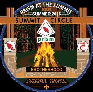 2016 Order of the Arrow Prism 4" OA Patch - Summit Bechtel Reserve - Picture 1 of 2