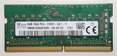NEW OEM HP Pavilion 15-CB 15-BW 15-AY SERIES 8GB 1RX8 DDR4 RAM MEMORY 862398-855 - Image 1 of 2