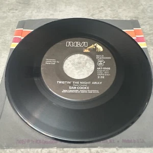 Sam Cooke You Send Me/Twistin the Night Away 7" Single 45RPM Record RCA Gold VG+ - Picture 1 of 3