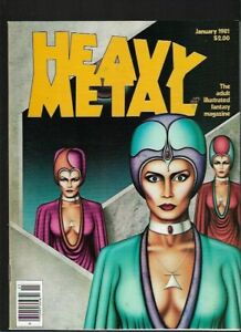 Comics - HEAVY METAL MAGAZIN USA-1981 - January