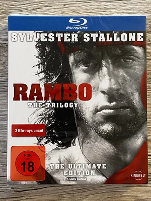 Rambo The Trilogy The Ultimate Edition Uncut Sylvester Stallone Neu & OVP - Bild 1 von 3