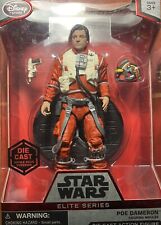 Star Wars Action Figures Disney Store Elite Series POE DAMERON 6  Die Cast NEW