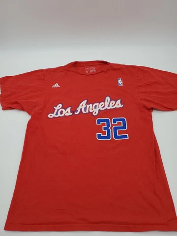 Adidas Los Angeles Clippers Mens Large NBA Red..T143 Cover