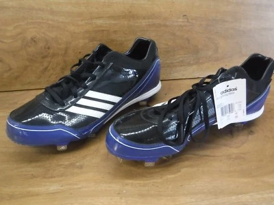 Adidas Mens Dk Lightning Metal Low Baseball Cleats Size 12 1/2 Royal Blue - Image 1 of 4