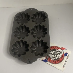 Cast Iron Muffin / Tart Pan Made in USA NEW - Picture 1 of 7