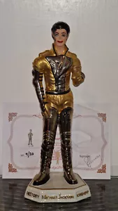 Michael Jackson Porcelain HIStory Statue - Unreleased Version - 31cm - Picture 1 of 6