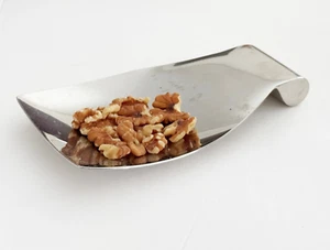 Plato de tuerca de acero inoxidable minimalista MICHAEL ARAM - Imagen 1 de 9