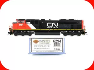 N Scale ***CANADIAN NATIONAL*** SD70ACe #8101 - Broadway 6294, DCC Paragon Sound - Picture 1 of 7