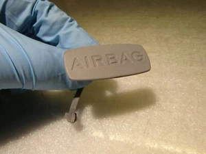 VW Touareg Mk1 7L 02-06 V10 interior pillar airbag badge logo trim - Picture 1 of 3