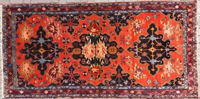 Anatolia Carpet, Oriental Rug, Floor Rug, Handmade Rugs, Vintage Carpet 53"X108" - Image 1 of 4