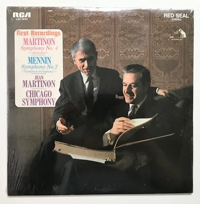 JEAN MARTINON: Martinon Symphony No.4 (Vinyl LP Record Sealed) - Image 1 of 3