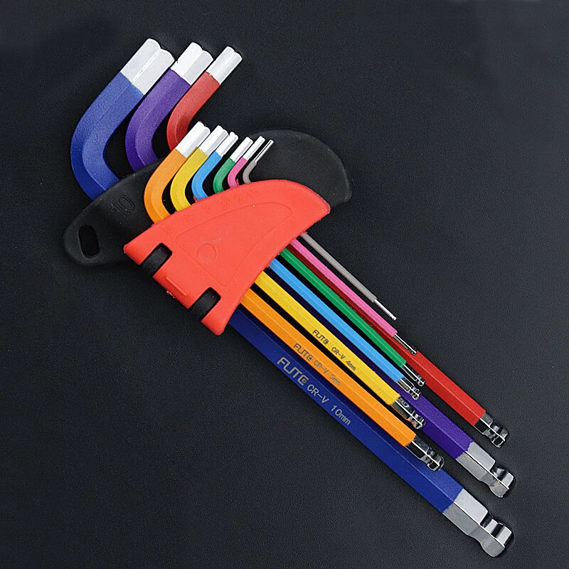 9pcs Master Allen Wrench Bit Kit Hex Key For Ratchet Socket Tool SAE Metric Set - Image 1 of 4