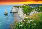 Aval of Atretat Poster Size A4 / A3 Normandy France Landscape Poster Gift #12480