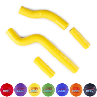 For Yamaha YZ250X 2016-2020 / YZ250 2002-2020 Silicone Coolant Radiator Hose Kit - Image 1 of 4