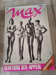 Max Magazin Newtons Sex-Appeal 2/93 Stephan Remmler Zeitschrift - Bild 1 von 3