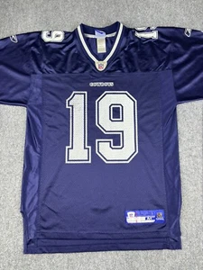Dallas Cowboys Keyshawn Johnson #19 Jersey Size Medium Reebok Blue NFL Football - Picture 1 of 7