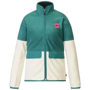 Mujer Mediano Vellón Imagen Orgánico Teddie FZ Mar Oscuro Acogedor Jersey Invierno Lana - Imagen 1 de 3
