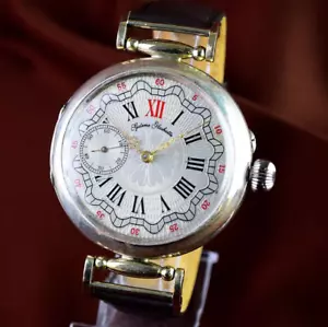 Vintage Herren Armbanduhr System Glashütte Antik Mechanisch Deutsche Uhr - Bild 1 von 14