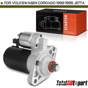 Starter Motor for Volkswagen Jetta 1994-2002 Corrado Golf Passat 1.8kW 9T CCW - Picture 1 of 8