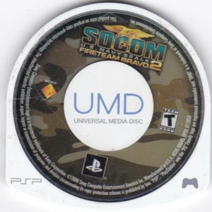 SOCOM: U.S. Navy SEALs - Fireteam Bravo 2 (Sony PSP, 2006) **DISC ONLY** - Picture 1 of 2