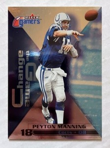 2000 Fleer Gamers Peyton Manning Change the Game #8