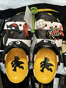 MCDONALD’S X CROCS HAMBURGLAR CLASSIC CLOG M5 W7 US SANDALS NWT BAG JIBBITZ - Picture 1 of 10