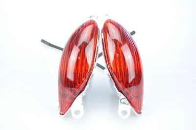 Señal de giro delantero con bombilla compatible con Suzuki 99-07 Hayabusa GSX1300R STR rojo Foto 1 de 4