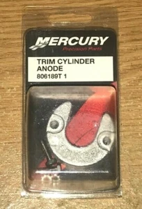 Nuevo FABRICANTE DE EQUIPOS ORIGINALES 0710P8 Mercury Quicksilver 806189T1 806189 ánodo cilindro de ajuste - Imagen 1 de 1