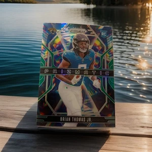 Panini Prizm Brian Thomas Jr. Prismatic Silver Rookie #19 Jacksonville RC 2024 - Imagen 1 de 7