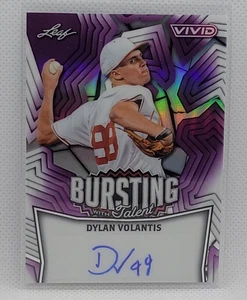 Leaf Vivid Dylan Volantis 2025 automático #ed 1/7 lleno de talento - Imagen 1 de 2