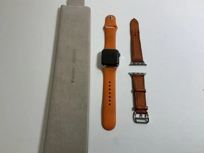 Apple Watch Series 4 44 mm Silver Aluminum Case With Two Hermes Bands, GPS Only - Image 1 of 4