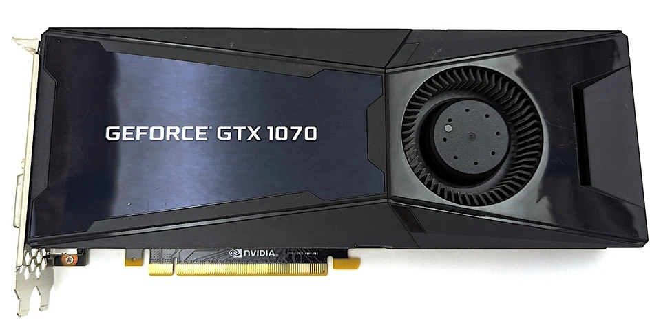 PNY GeForce GTX 1070 8GB GDDR5 PCI-E 3.0 x16 Graphics Card VCGGTX10708XGPB-OC-BB - Image 1 of 4