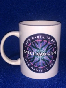 Vintage Who Wants To Be A Millionaire Ceramic Coffee Cup Mug Regis Philbin - Picture 1 of 5
