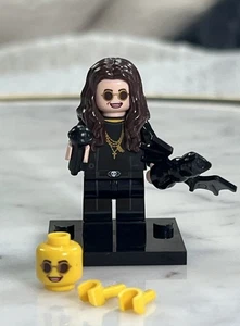 Lego Ozzy Osbourne Custom Printed Minifigure Black Sabbath Bat - Picture 1 of 6
