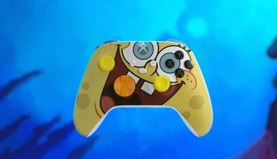 Xbox Wireless Controller – The SpongeBob Movie Limited Edition - Image 1 of 2