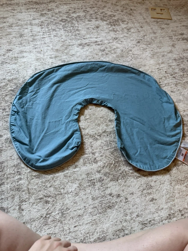 Funda de almohada de lactancia Boppy azul Foto 1 de 3