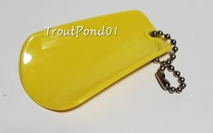 Vintage Tupperware Keychain Shoehorn Shoe Horn Sunshine Yellow New - Picture 1 of 2